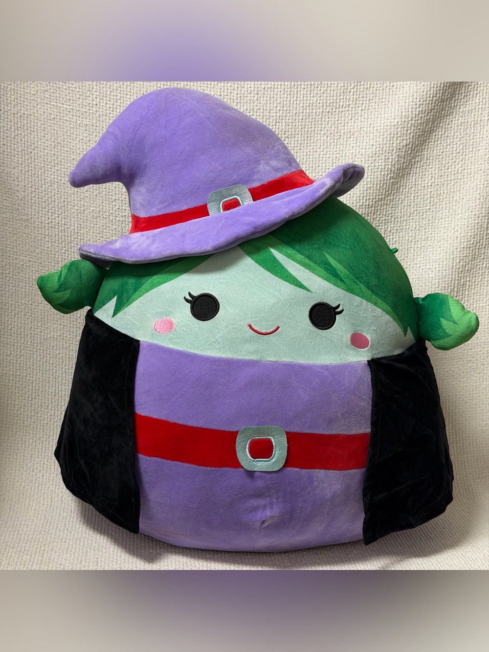 Rare Jumbo KellyToy Plush Brie The Witch Exclusive Squishmallow 20 Inch